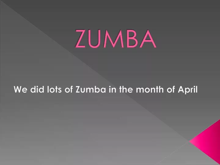 zumba