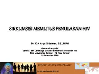 sirkumsisi memutus penularan hiv