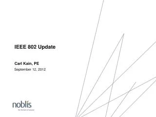 IEEE 802 Update