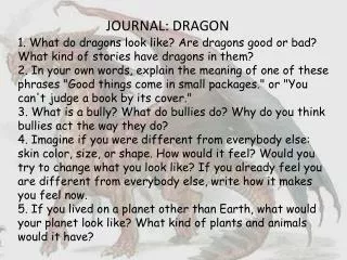 JOURNAL: DRAGON