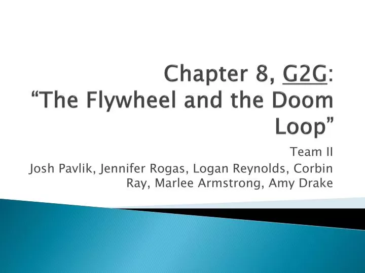 chapter 8 g2g the flywheel and the doom loop