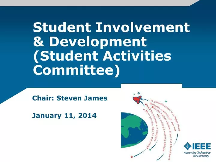 student involvement development student activities committee