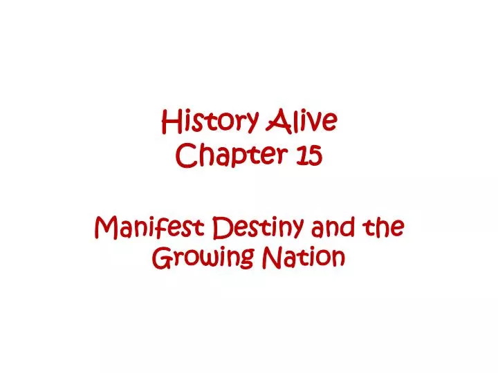 history alive chapter 15