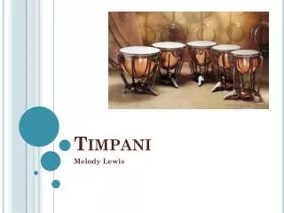 Timpani