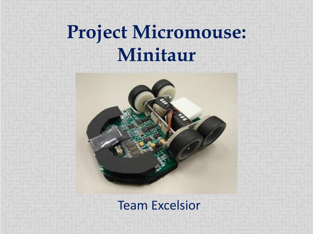 Mini Project Virtual Mouse PPT - Project Micromouse: Minitaur PowerPoint Presentation, free ...