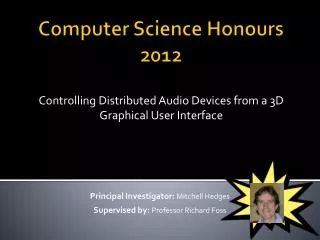Computer Science Honours 2012
