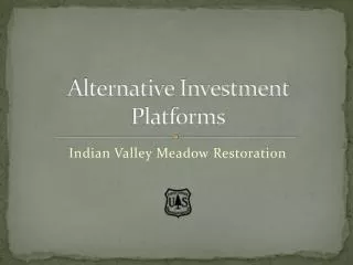 Alternative Investment Platforms