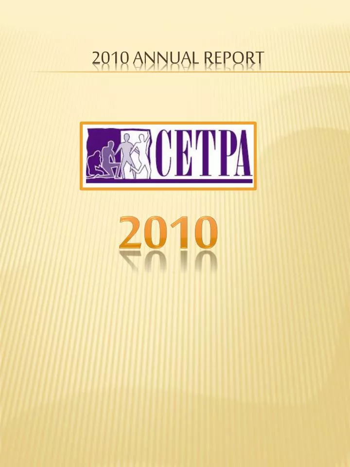 2010 annual report