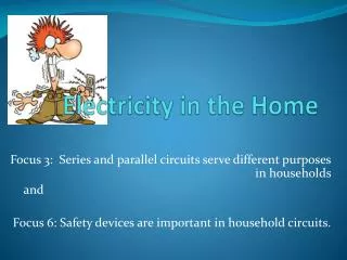 Electricity in the Home