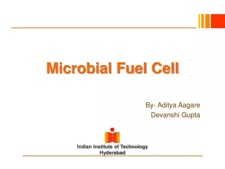microbial fuel cell
