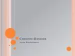 Chrono::Render - slide 1