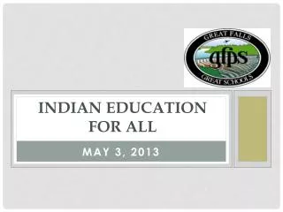 Indian Education For All