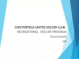 CHESTERFIELD UNITED SOCCER CLUB