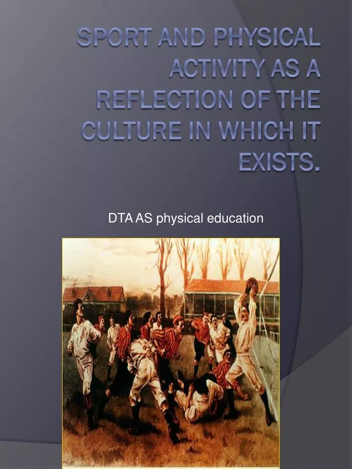 dta as physical education