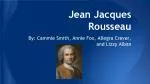 Jean Jacques Rousseau - slide 1