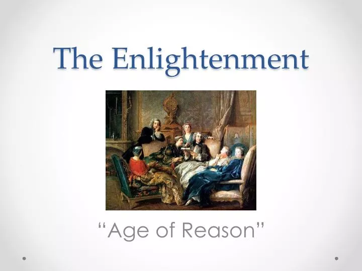 Ppt The Enlightenment Powerpoint Presentation Free Download Id1861683 9461