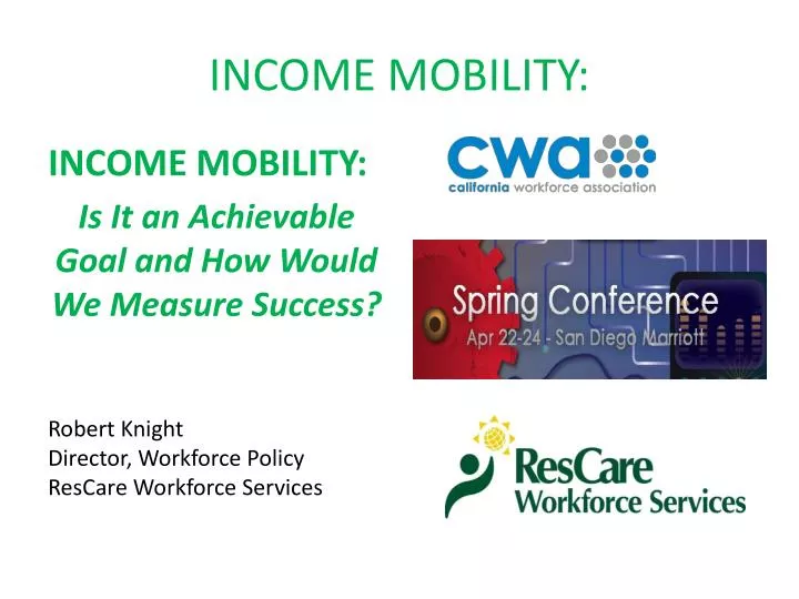 income mobility