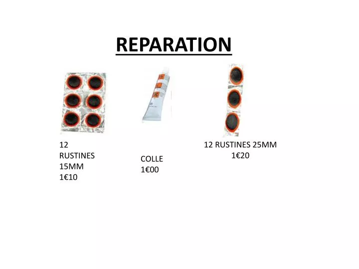 reparation