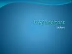 Frog and toad - slide 1