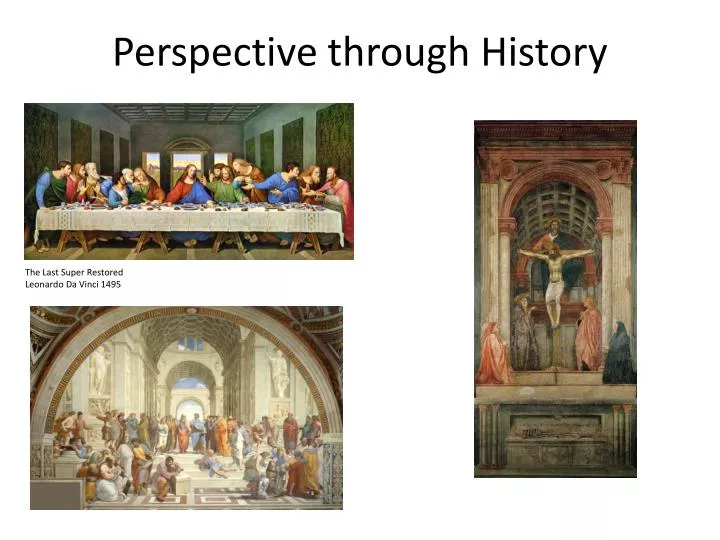 perspective through history