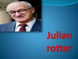 julian rotter