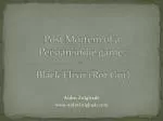 Black Elixir ( Rot Gut) - slide 1