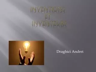 inventions et inventeurs