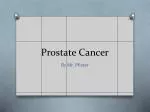 Prostate Cancer - slide 1