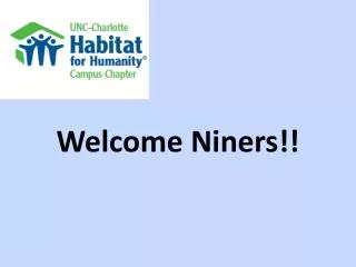 Welcome Niners !!