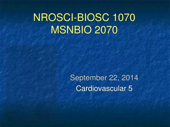 nrosci biosc 1070 msnbio 2070