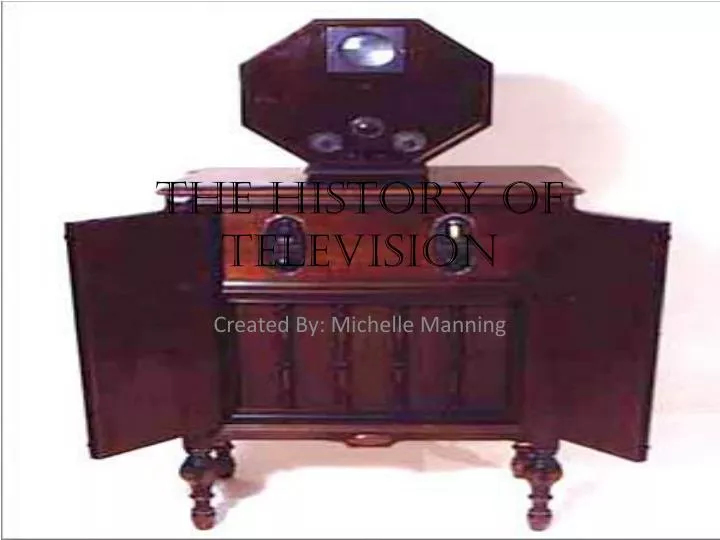 the history of television