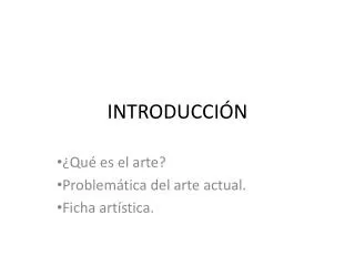 introducci n
