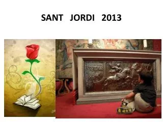 sant jordi 2013