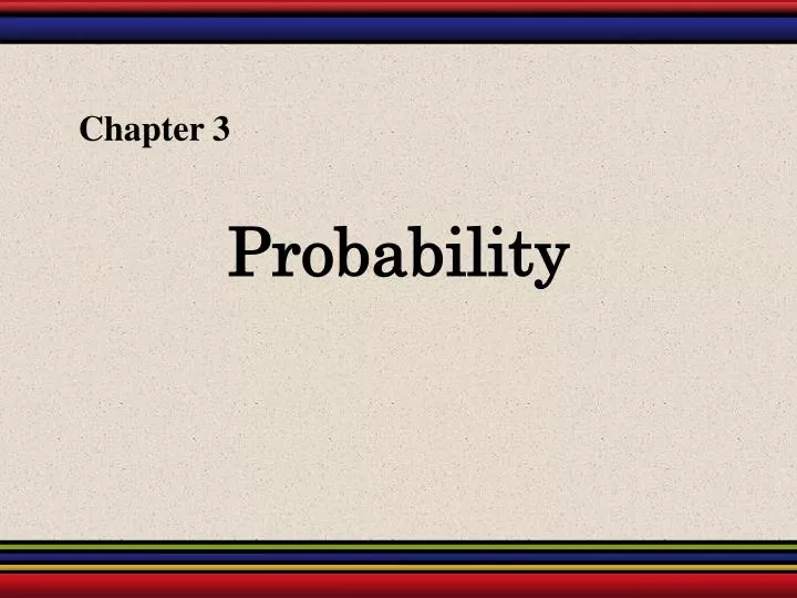 probability