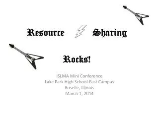 Resource Sharing Rocks!