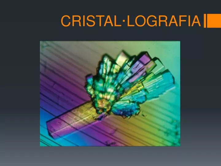 cristal lografia