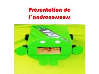 pr sentation de l andronessness