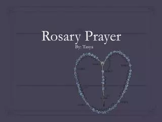 Rosary Prayer