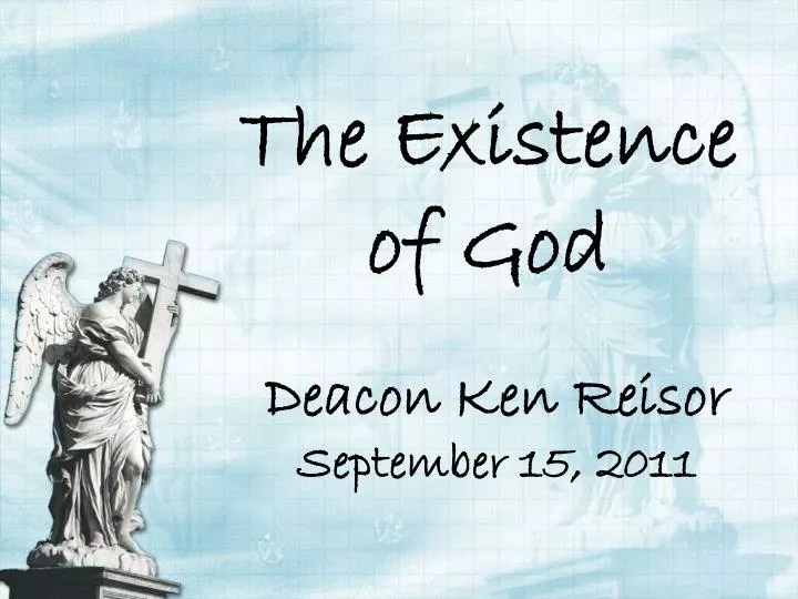 the existence of god