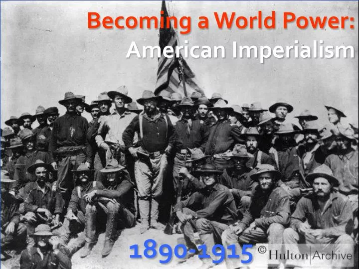 becoming a world power american imperialism