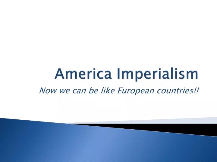 america imperialism