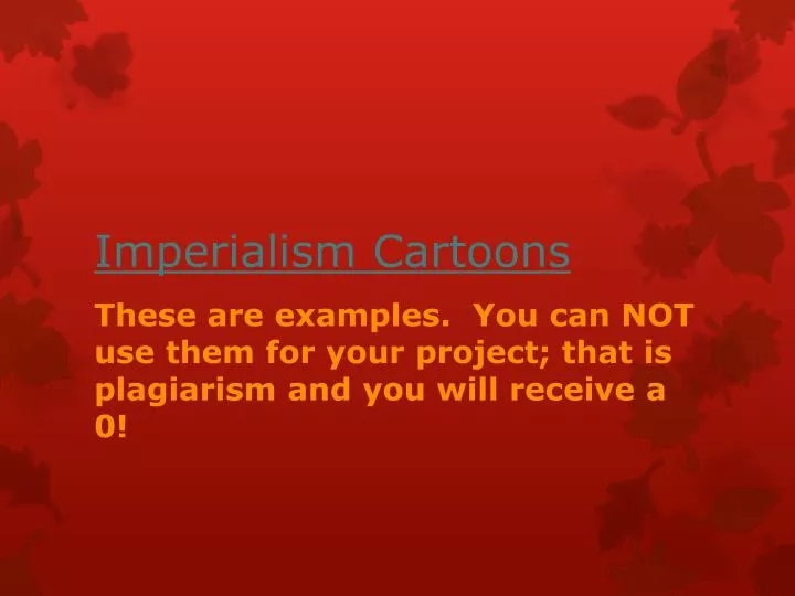 imperialism cartoons