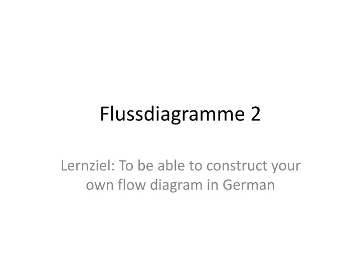 flussdiagramme 2