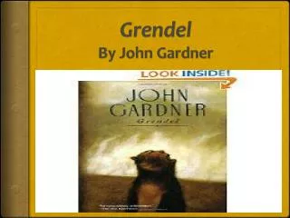 Grendel By John Gardner