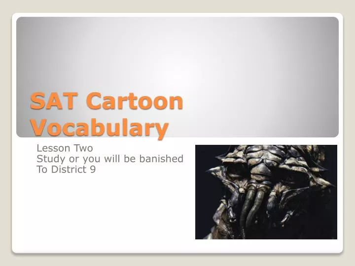 sat cartoon vocabulary