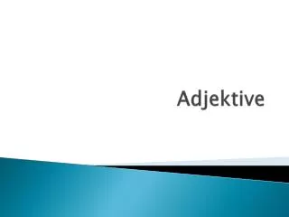 adjektive
