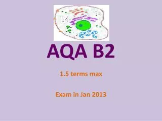 AQA B2