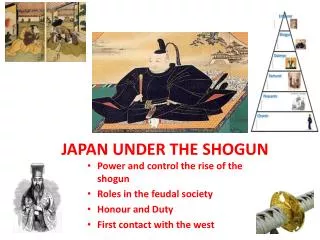 JAPAN UNDER THE SHOGUN