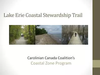 Lake Erie Coastal Stewardship Trail
