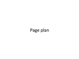 Page plan
